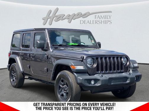 Granite Crystal Clearcoat Metallic 2023 Jeep Wrangler Sport