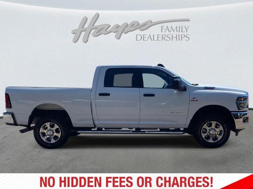 Bright White Clearcoat 2025 RAM 2500 Big Horn