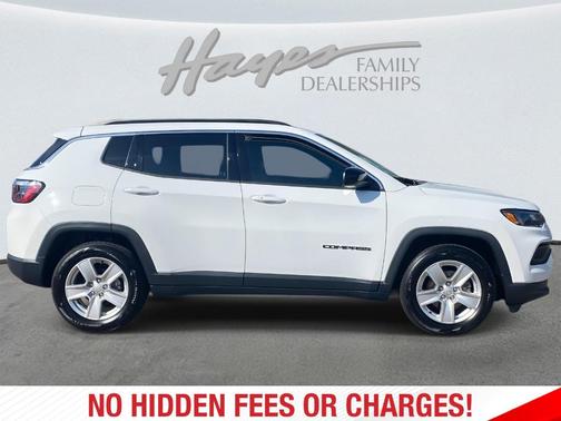 Bright White Clearcoat 2022 Jeep Compass Latitude