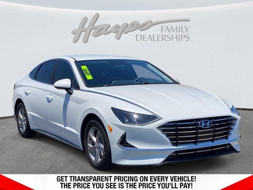 Quartz White 2021 Hyundai SONATA SE