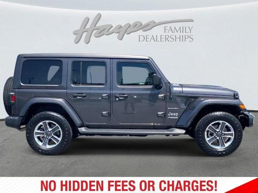 Granite Crystal Clearcoat Metallic 2022 Jeep Wrangler Unlimited Sahara