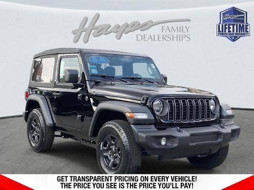 Black Clearcoat 2026 Jeep Wrangler Sport