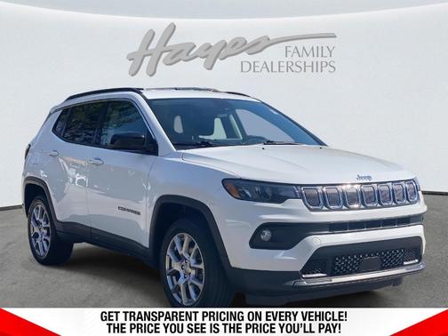 Bright White Clearcoat 2022 Jeep Compass Latitude Lux