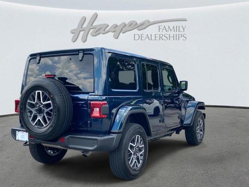 Fathom Blue Pearlcoat 2025 Jeep Wrangler Sahara