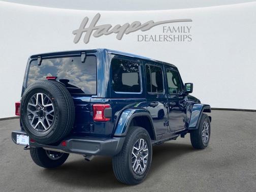 Fathom Blue Pearlcoat 2025 Jeep Wrangler Sahara