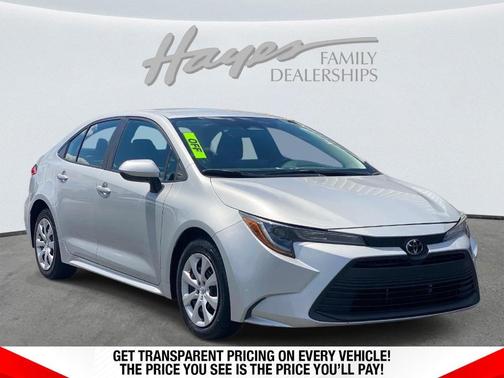 Classic Silver 2024 Toyota Corolla LE