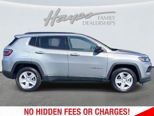 Billet Silver Metallic Clearcoat 2022 Jeep Compass Latitude