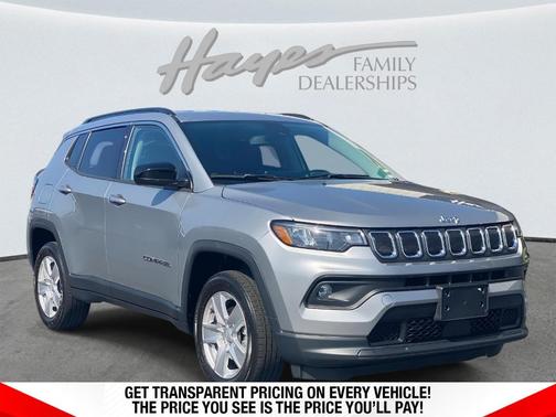 Billet Silver Metallic Clearcoat 2022 Jeep Compass Latitude