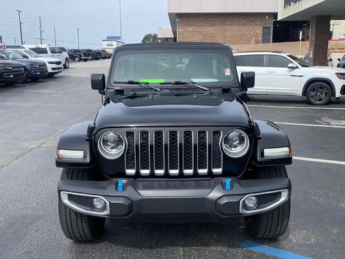 Black Clearcoat 2023 Jeep Wrangler 4xe Sahara