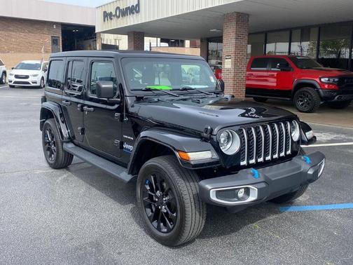 Black Clearcoat 2023 Jeep Wrangler 4xe Sahara