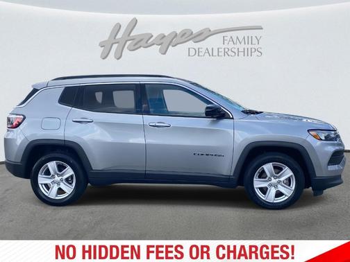 Billet Silver Metallic Clearcoat 2022 Jeep Compass Latitude