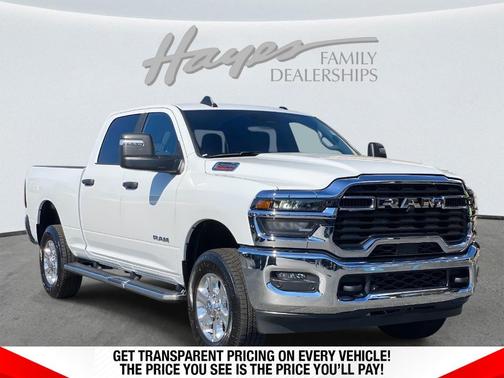 Bright White Clearcoat 2025 RAM 2500 Big Horn