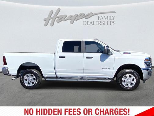 Bright White Clearcoat 2025 RAM 2500 Big Horn