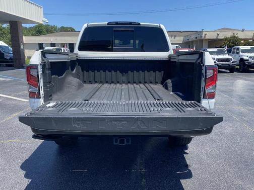 Glacier White 2021 Nissan Titan PRO-4X