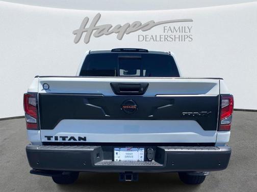 Glacier White 2021 Nissan Titan PRO-4X