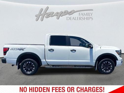 Glacier White 2021 Nissan Titan PRO-4X