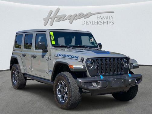 Sting Gray Clearcoat 2023 Jeep Wrangler 4xe Rubicon