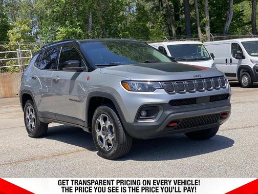 Billet Silver Metallic Clearcoat 2022 Jeep Compass Trailhawk