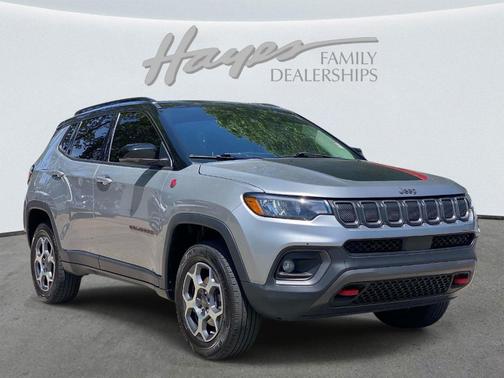 Billet Silver Metallic Clearcoat 2022 Jeep Compass Trailhawk