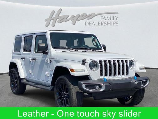 Bright White Clearcoat 2023 Jeep Wrangler 4xe Sahara
