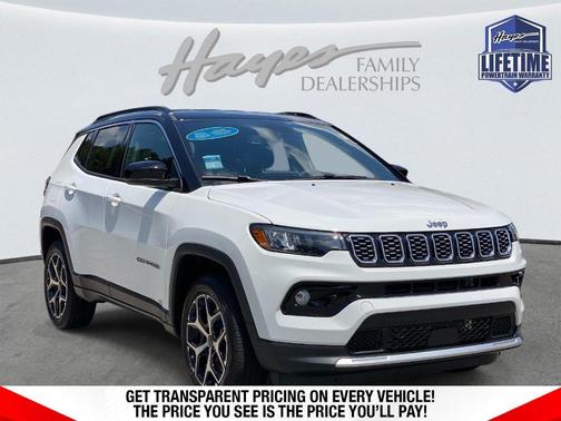 Bright White Clearcoat 2026 Jeep Compass Limited