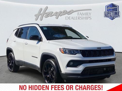 Bright White Clearcoat 2026 Jeep Compass Latitude