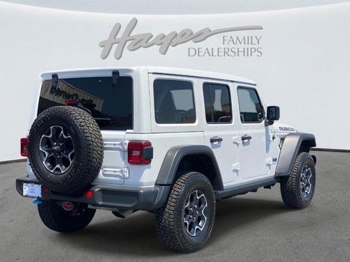 Bright White Clearcoat 2023 Jeep Wrangler 4xe Rubicon