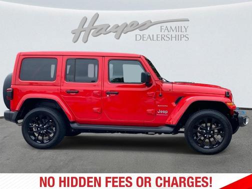Firecracker Red Clearcoat 2023 Jeep Wrangler 4xe Sahara