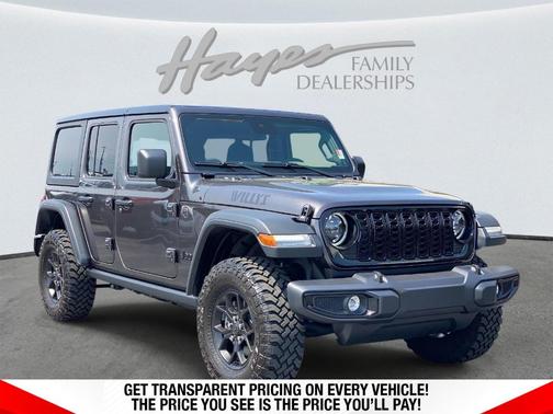 Granite Crystal Clearcoat Metallic 2025 Jeep Wrangler Sport