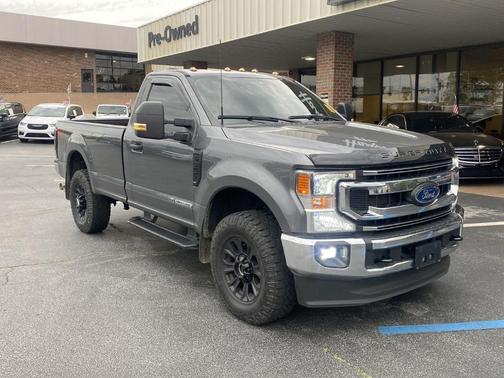 Gray 2022 Ford F-350 XLT