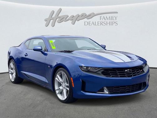Riverside Blue Metallic 2021 Chevrolet Camaro 1LT