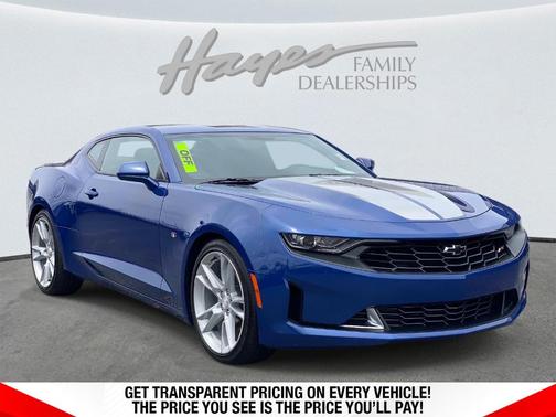Riverside Blue Metallic 2021 Chevrolet Camaro 1LT