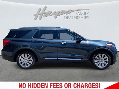 Stone Blue Metallic 2023 Ford Explorer Limited