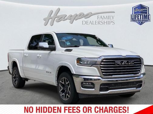 Bright White Clearcoat 2026 RAM 1500 Laramie
