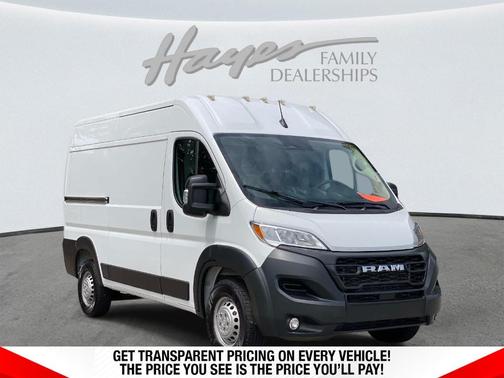 Bright White Clearcoat 2024 RAM ProMaster 2500 High Roof
