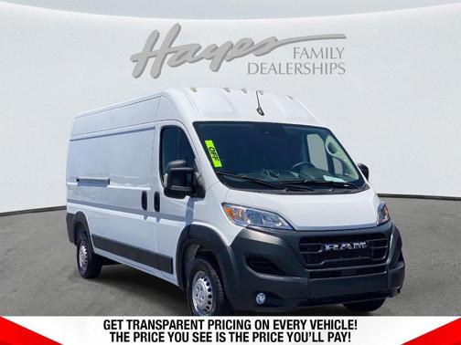 Bright White Clearcoat 2025 RAM ProMaster 2500 High Roof