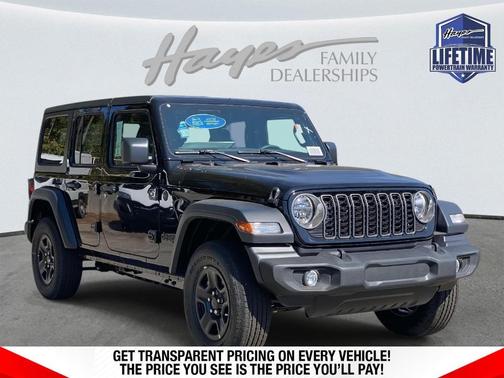 Black Clearcoat 2026 Jeep Wrangler Sport