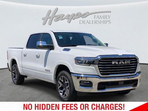 Bright White Clearcoat 2026 RAM 1500 Laramie