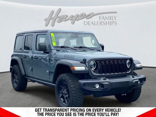 Anvil Clearcoat 2024 Jeep Wrangler Sport