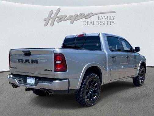 Billet Silver Metallic Clearcoat 2025 RAM 1500 Laramie