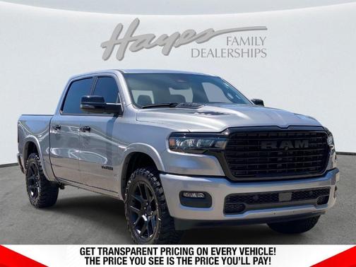 Billet Silver Metallic Clearcoat 2025 RAM 1500 Laramie