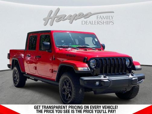 Firecracker Red Clearcoat 2021 Jeep Gladiator Sport