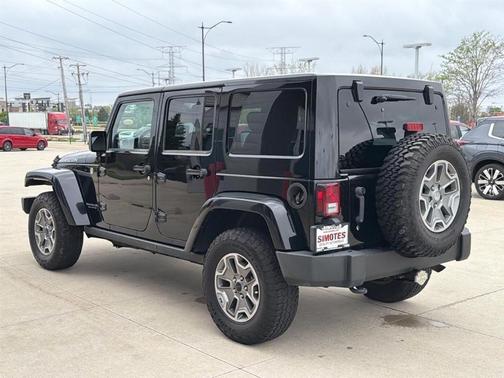 Black 2014 Jeep Wrangler Unlimited Rubicon
