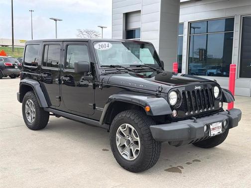 Black 2014 Jeep Wrangler Unlimited Rubicon