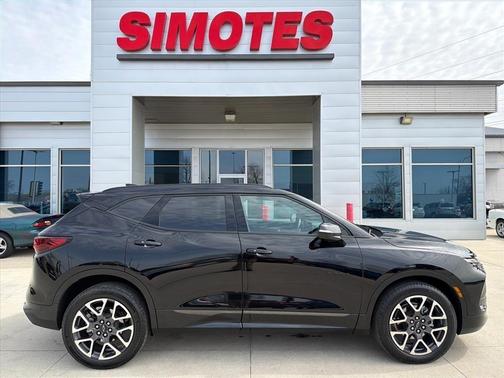 Black 2025 Chevrolet Blazer RS