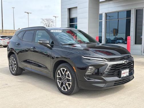 Black 2025 Chevrolet Blazer RS
