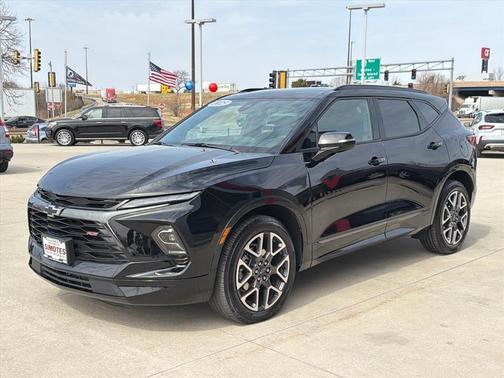Black 2025 Chevrolet Blazer RS