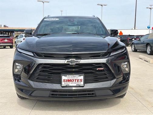 Black 2025 Chevrolet Blazer RS
