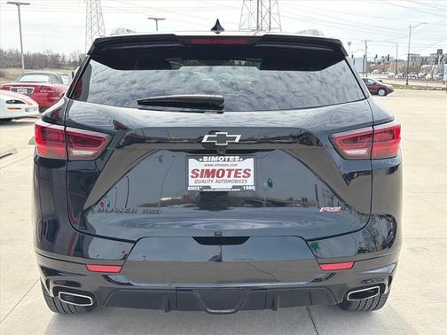 Black 2025 Chevrolet Blazer RS