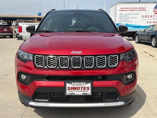Red 2025 Jeep Compass Limited